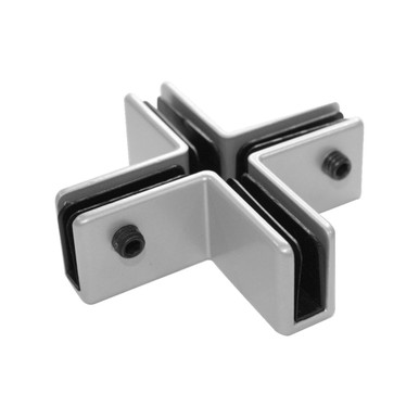 OfficeSource SafeGuard Barrier Collection X-Shaped Bracket (For 6MM Acrylic Screens)